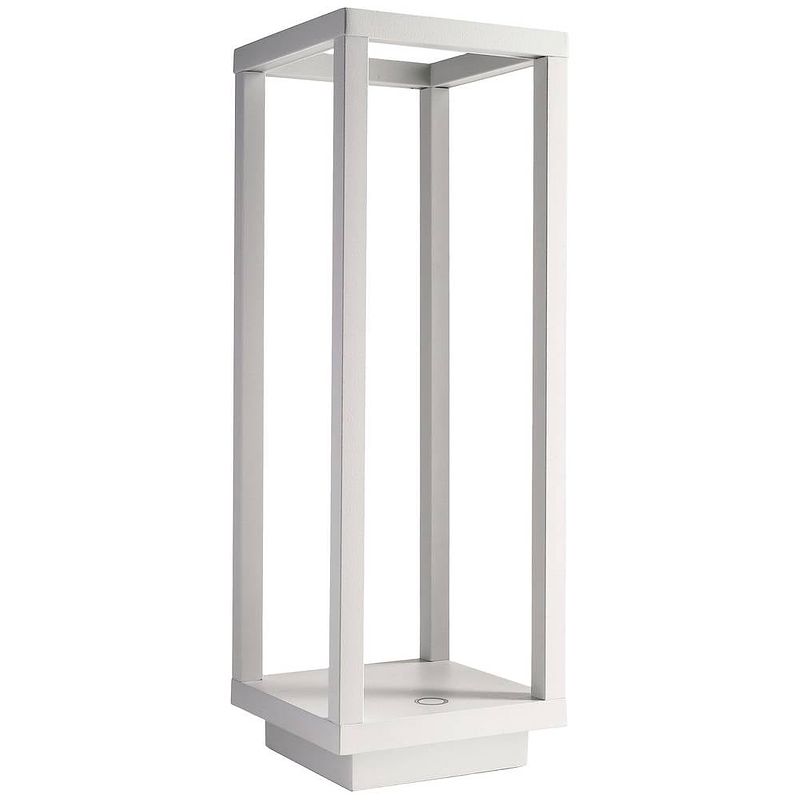 Foto van Deko light 346041 crucis tafellamp voor buiten 2.2 w warmwit wit