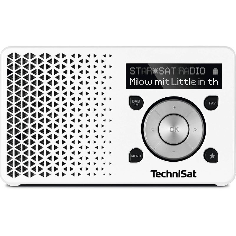 Foto van Technisat digitradio 1 dab radio wit