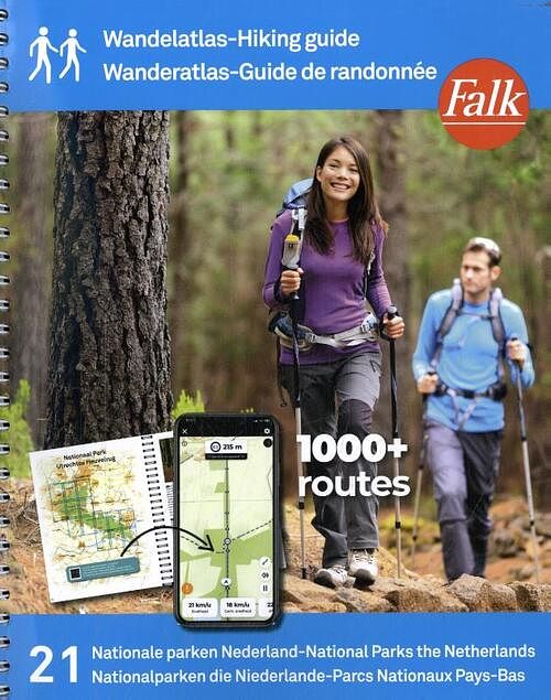 Foto van Falk wandelatlas nederland - paperback (9789028704893)