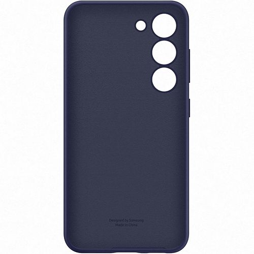 Foto van Samsung galaxy s23 siliconen back cover blauw