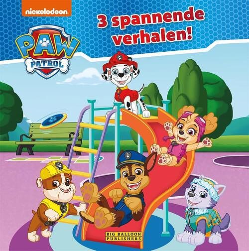 Foto van Paw patrol - 3 spannende verhalen - nickelodeon and viacom - hardcover (9789047862253)