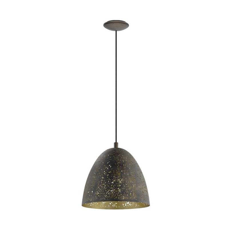 Foto van Eglo hanglamp safi ø27,5 cm - bruin/goud