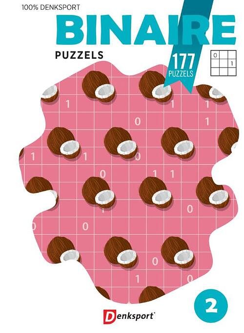 Foto van Denksport puzzelboek binaire puzzels 2 - overig (8710835842509)