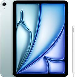 Foto van Apple ipad air (2024) 11 inch 1tb wifi + 5g blauw + apple pencil pro