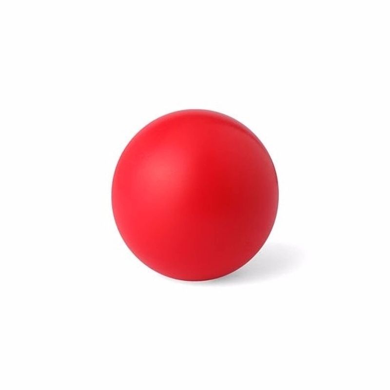 Foto van Rode anti stressbal 6 cm - stressballen