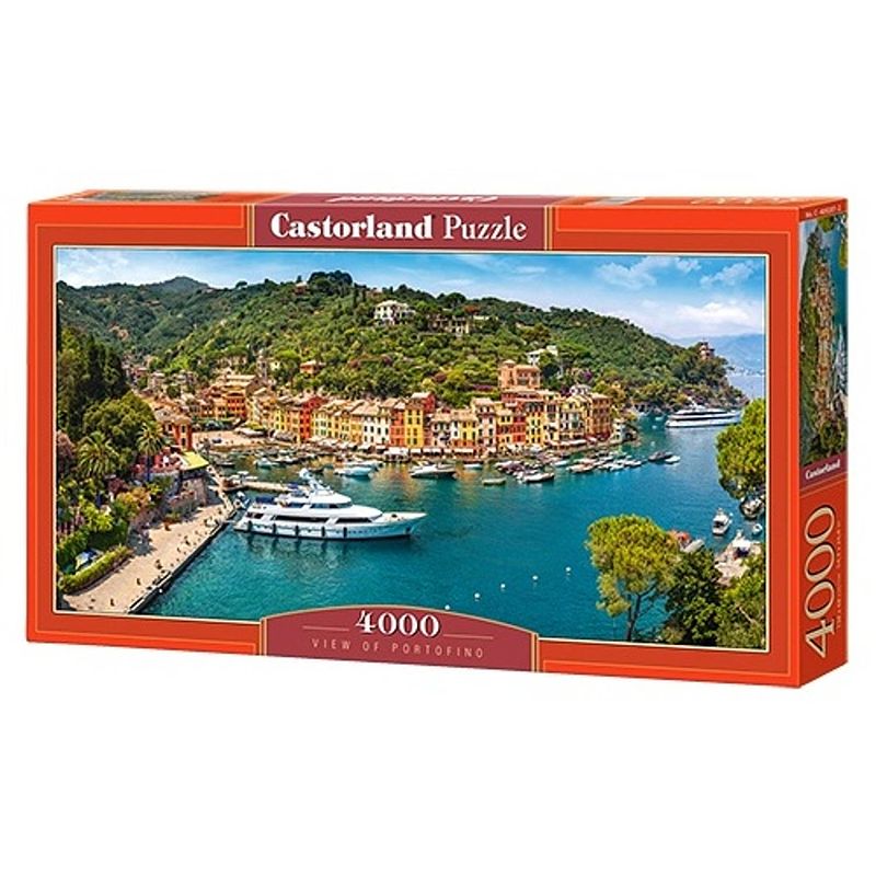 Foto van Castorland legpuzzel view of portofino 4000 stukjes