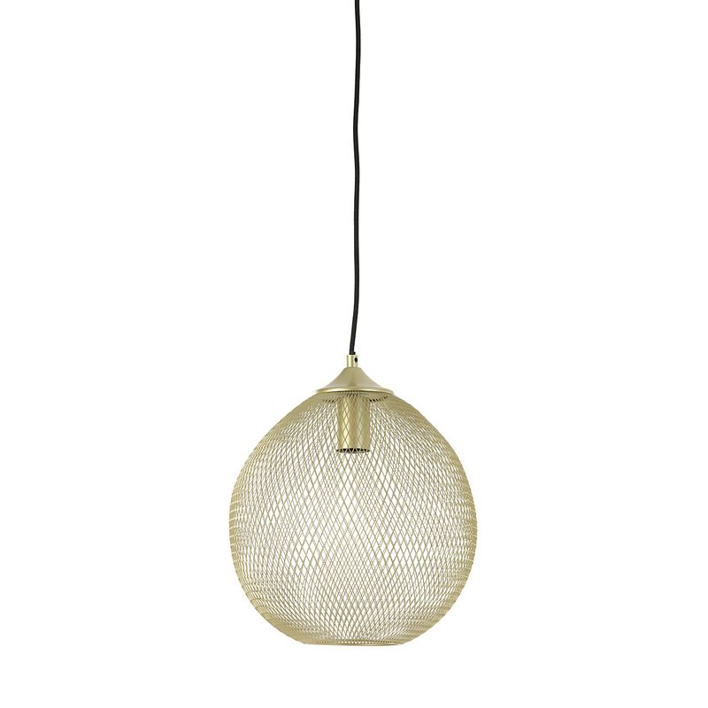 Foto van Light&living hanglamp ø30x35 cm moroc goud