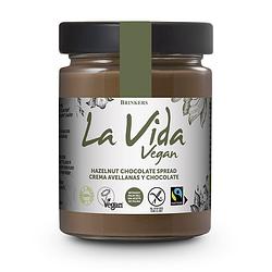 Foto van La vida vegan hazelnoot chocolade pasta