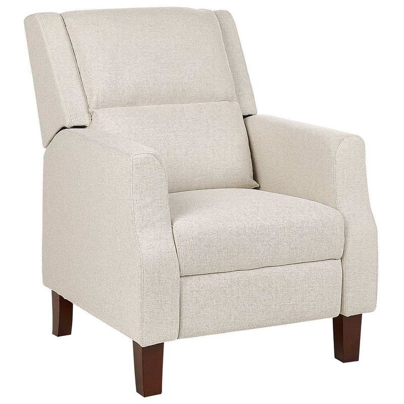 Foto van Beliani egersund - tv-fauteuil-beige-polyester