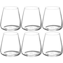 Foto van Set van 6x stuks tumbler glazen selenga 430 ml van glas - drinkglazen