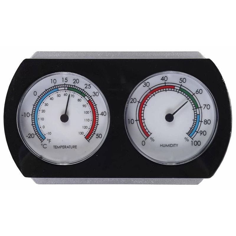 Foto van Hendrik jan - hygro-thermometer - vierkant - 10 cm