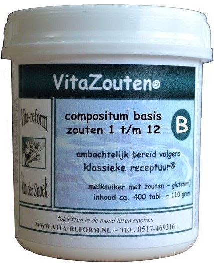 Foto van Vita reform van der snoek compositum basis zouten 1 t/m 12