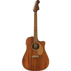 Foto van Fender redondo player all mahogany wn limited edition elektrisch-akoestische westerngitaar