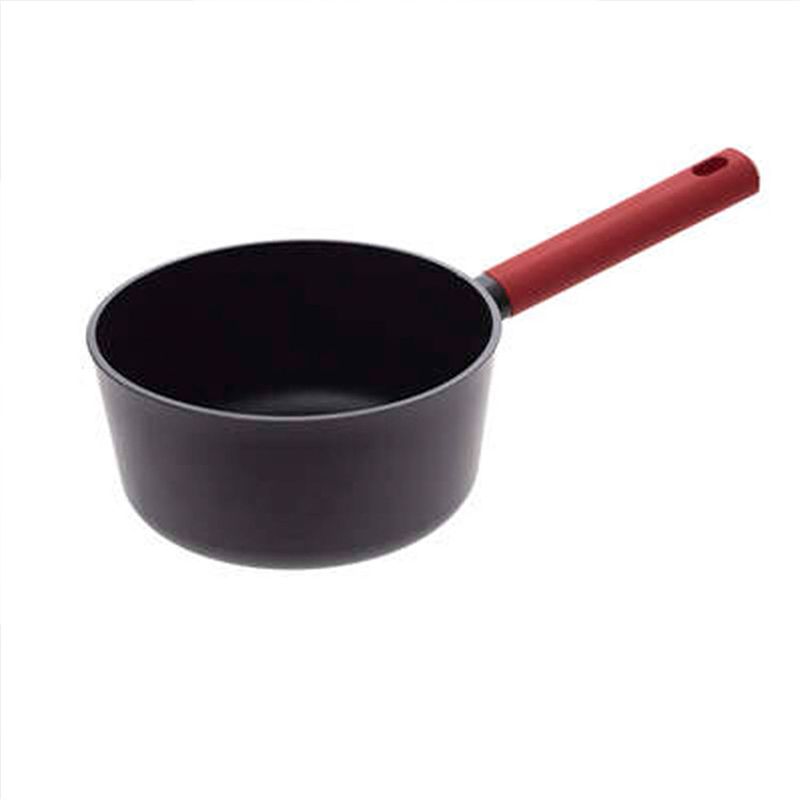 Foto van Steelpan/sauspan - alle kookplaten geschikt - zwart - dia 21 cm - steelpannen
