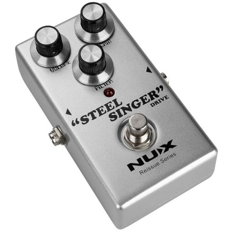 Foto van Nux steel singer drive overdrive gitaar effectpedaal - reissue series