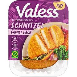 Foto van Valess vegetarische schnitzel valuepack 4 stuks 360g bij jumbo