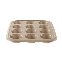 Foto van Berghoff - balance cupcakevorm/muffinvorm, 12 stuks, carbonstaal, non-stick, 8 cm - berghoff leo line