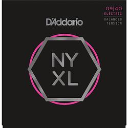 Foto van D'saddario nyxl0940bt balanced tension super light 09-40