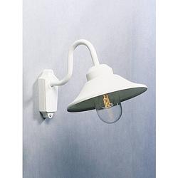 Foto van Konstsmide vega 556-250 buitenlamp (wand) spaarlamp, led e27 60 w wit