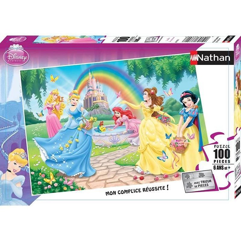 Foto van Disney prinses puzzel the garden of the princesses 100 stks