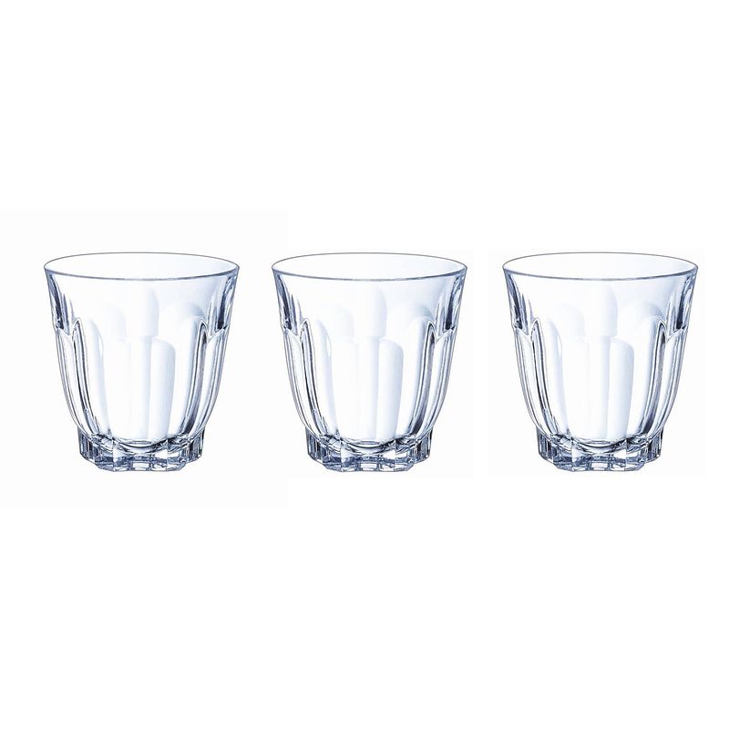 Foto van 12x stuks waterglazen/drinkglazen 350 ml - drinkglazen