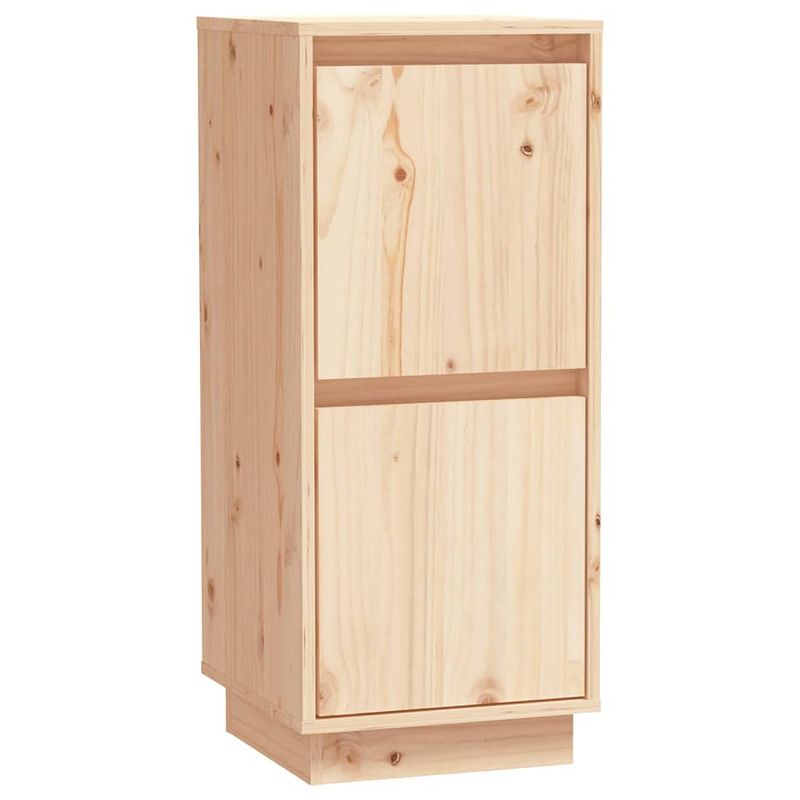 Foto van Vidaxl dressoir 31,5x34x75 cm massief grenenhout