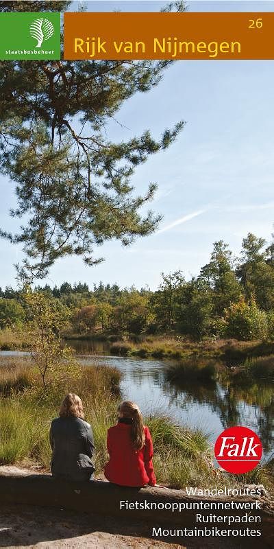 Foto van Falk staatsbosbeheer wandelkaart 26 rijk van nijmegen - paperback (9789028704503)