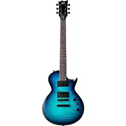 Foto van Esp ltd ec-200dx blue burst elektrische gitaar