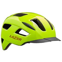 Foto van Lazer fietshelm lizard mips polycarbonaat geel maat 55-59 cm