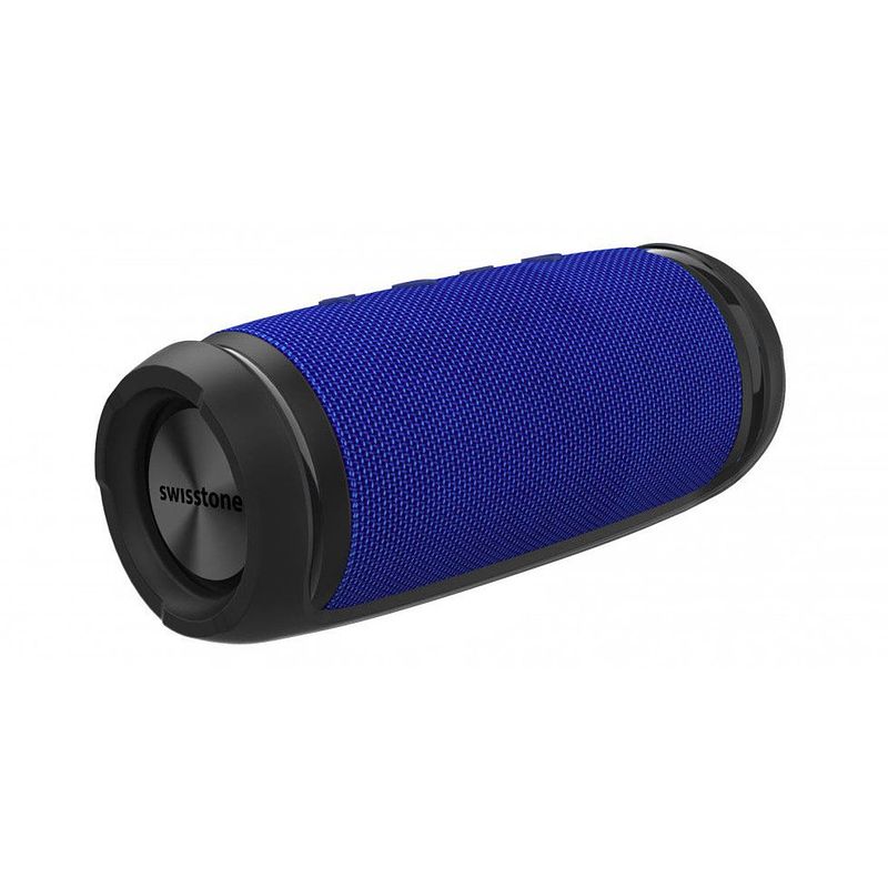 Foto van Swisstone speaker bx-320 tws bluetooth aux 16 cm blauw