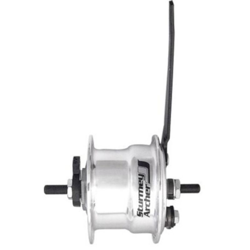 Foto van Sturmey archer naaf x-fdd dynamo 3.0w voor 36g alu zilver