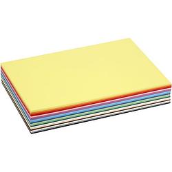Foto van Colortime gekleurd karton 21 x 29,7 cm 300 stuks 180 g multicolor