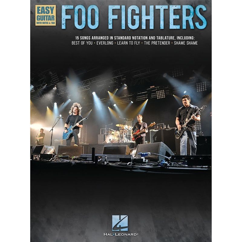 Foto van Hal leonard foo fighters easy guitar with tab songboek voor gitaar