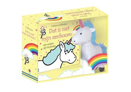 Foto van Dat is niet mijn eenhoorn... voelboekje + knuffel - paperback (9781474956154)