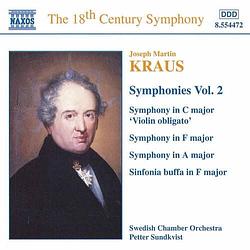 Foto van Kraus: symphonies volume 2 - cd (0636943447222)