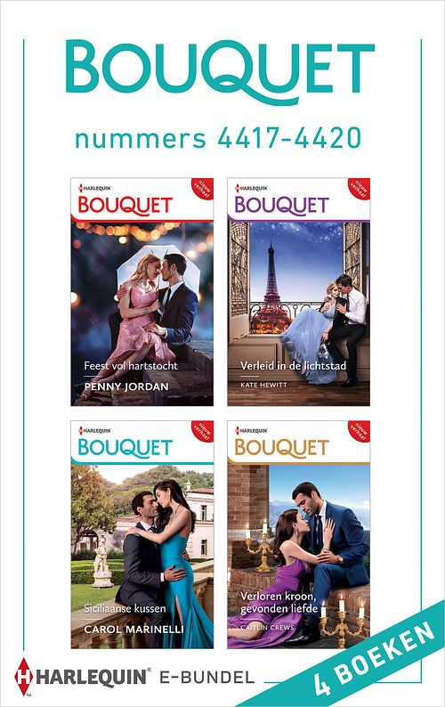 Foto van Bouquet e-bundel nummers 4417 - 4420 - caitlin crews - ebook (9789402560008)