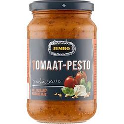 Foto van Jumbo pastasaus tomaatpesto met italiaanse pecorino kaas 350g