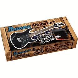 Foto van Ibanez ijrx20u-bkn black night gio jumpstart starterspakket elektrische gitaar