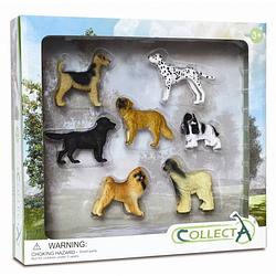 Foto van Collecta honden: speelset in giftverpakking 7-delig