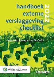 Foto van Handboek externe verslaggeving checklist 2022 - paperback (9789013172843)