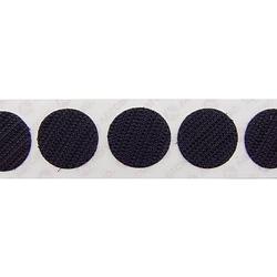 Foto van Velcro® e28802233011425 klittenband punten om vast te plakken haakdeel (ø) 22 mm zwart 1000 stuk(s)