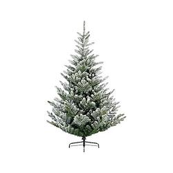 Foto van Snowflake kerstboom liberty spruce snowy 180cm wit