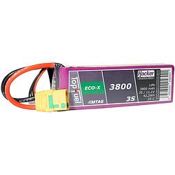 Foto van Hacker lipo accupack 11.1 v 3800 mah aantal cellen: 3 20 c softcase xt90