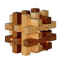Foto van Eureka 3d bamboo puzzle - slide**** (only available in display 52473120)