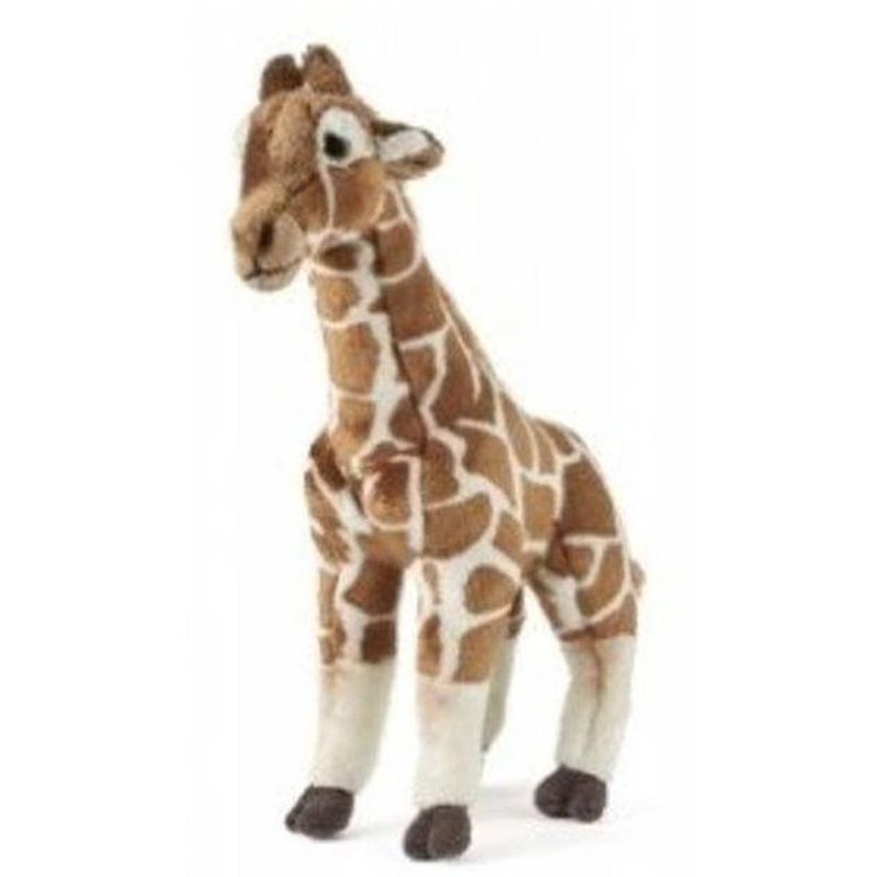 Foto van Pluche giraffe knuffel 41 cm speelgoed - safari dieren knuffeldieren - speelgoed voor kind