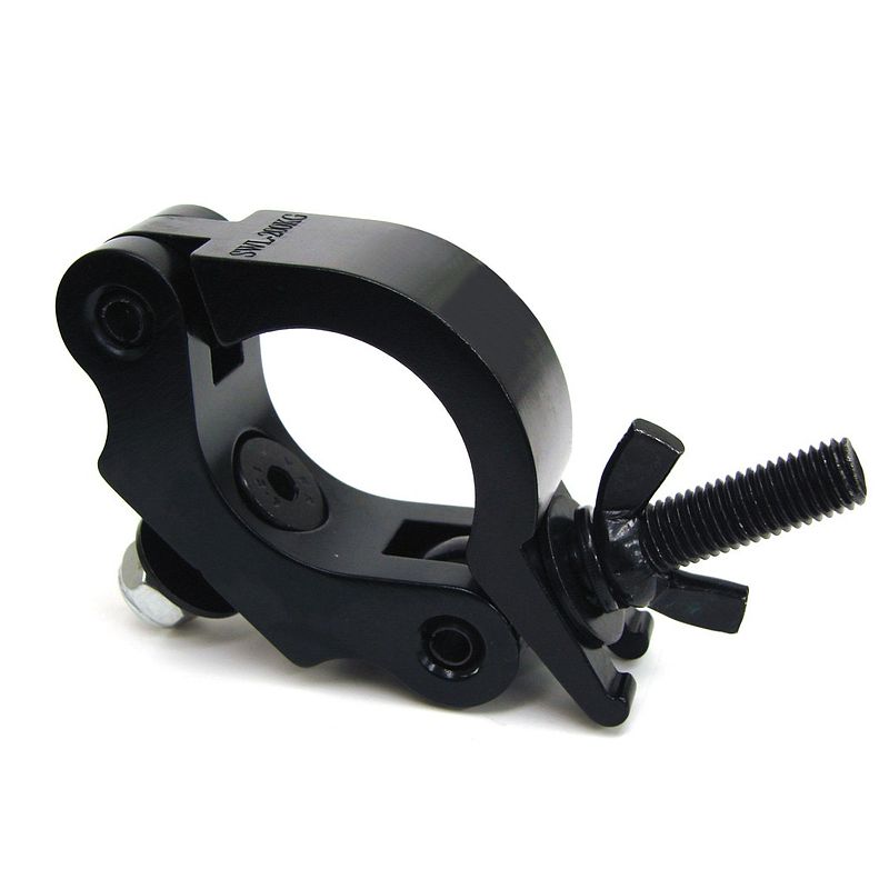 Foto van Duratruss dt narrow clamp/blk voor 50mm truss - zwart