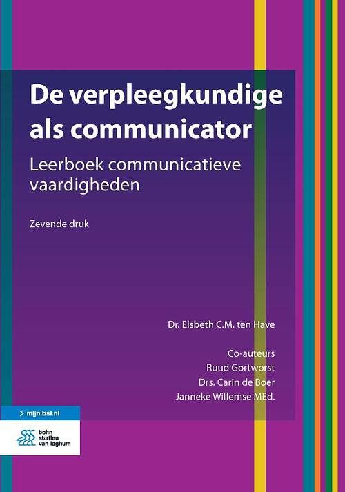 Foto van De verpleegkundige als communicator - carin de boer - paperback (9789036825290)