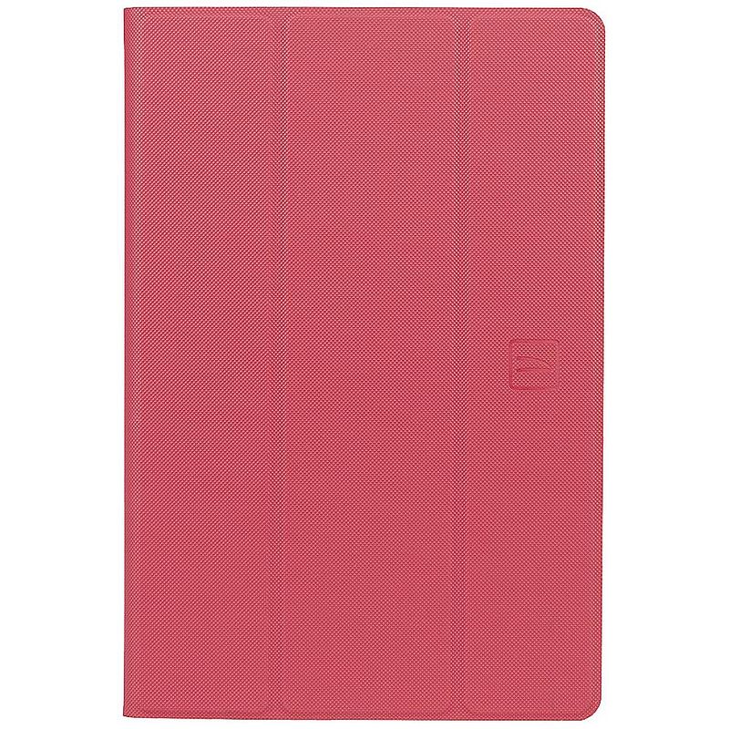 Foto van Tucano gala bookcase samsung galaxy tab a8 rood model-specifieke tablethoes