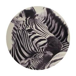 Foto van Dknc - wanddecoratie mdf - 78x2.3cm - zebra