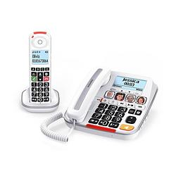 Foto van Swissvoice xtra3355 combo vaste huistelefoon en draadloze dect telefoon - grote toetsen - foto toetsen - luid belsignaal